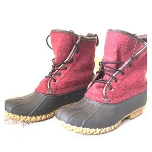 LL Bean Boots - Wool Upper